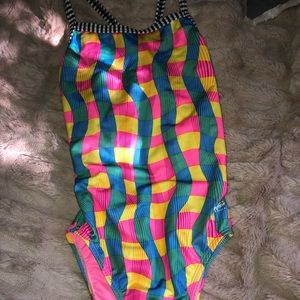 One piece bathing suit!